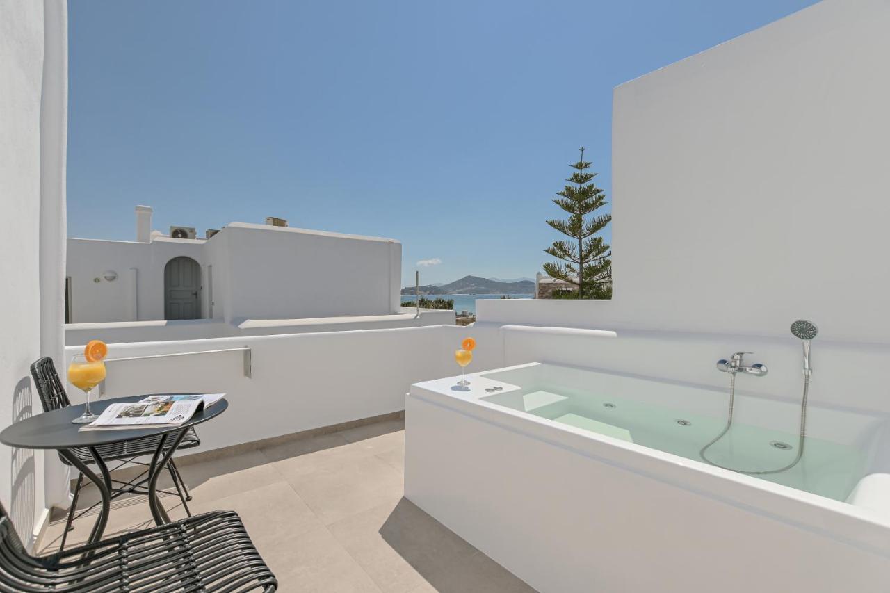Hotel Naxos Blue Sky Naxos City Exterior foto