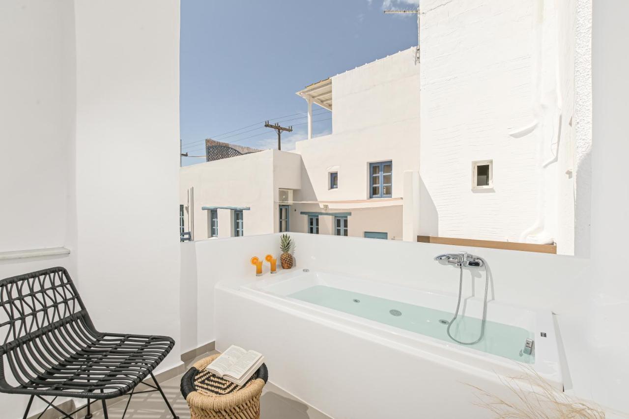 Hotel Naxos Blue Sky Naxos City Exterior foto